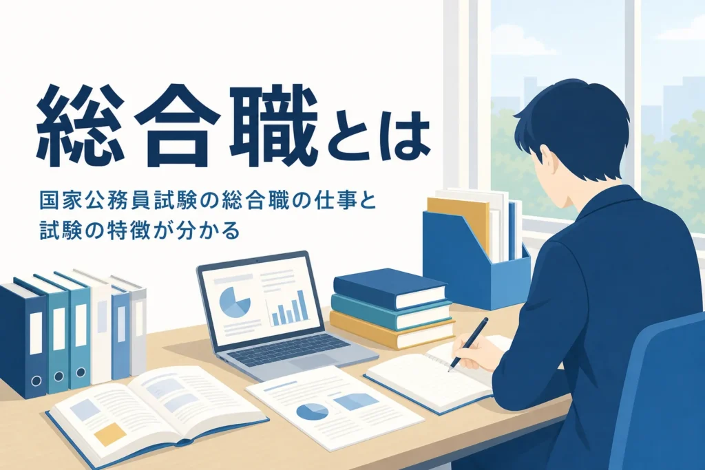 国家公務員試験の総合職の仕事と試験の特徴を解説する記事のアイキャッチ