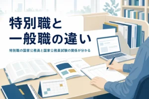 特別職の国家公務員と国家公務員試験の関係を解説する記事のアイキャッチ
